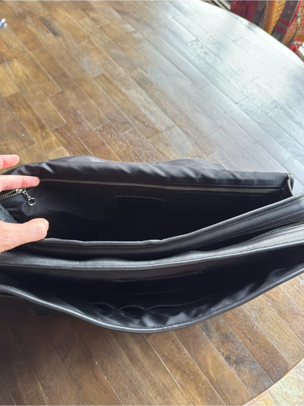 Vintage Coach Briefcase in Black